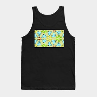 Blue bird bounce Tank Top